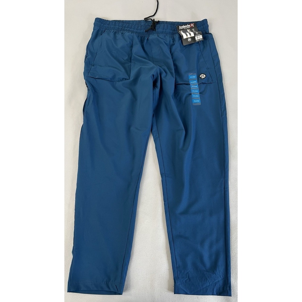 Avalanche Men's Pants Sz XXL Blue Quick Dry Relaxed Fit‎ Waistband New